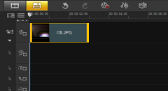 会声会影怎么制作扫光字