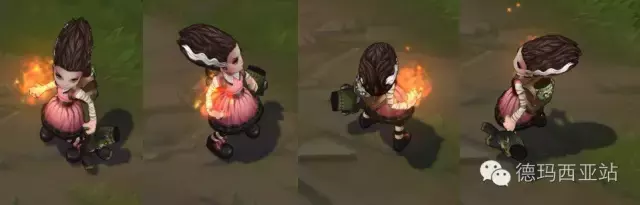 LOL亲女儿安妮全皮肤介绍：你看见我的小熊了么？