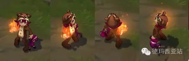 LOL亲女儿安妮全皮肤介绍：你看见我的小熊了么？