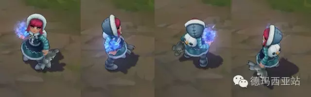 LOL亲女儿安妮全皮肤介绍：你看见我的小熊了么？