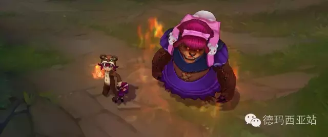 LOL亲女儿安妮全皮肤介绍：你看见我的小熊了么？