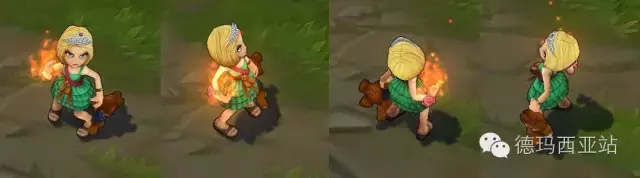 LOL亲女儿安妮全皮肤介绍：你看见我的小熊了么？