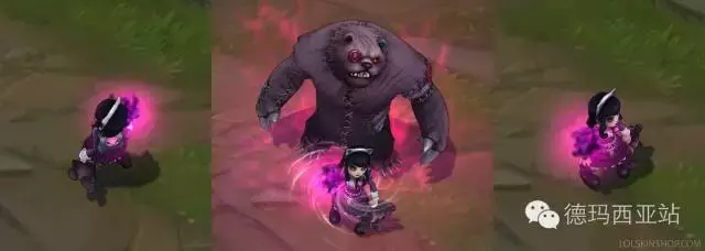 LOL亲女儿安妮全皮肤介绍：你看见我的小熊了么？