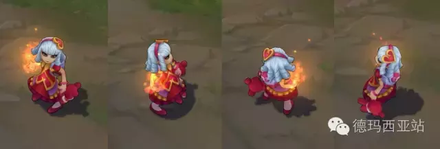 LOL亲女儿安妮全皮肤介绍：你看见我的小熊了么？