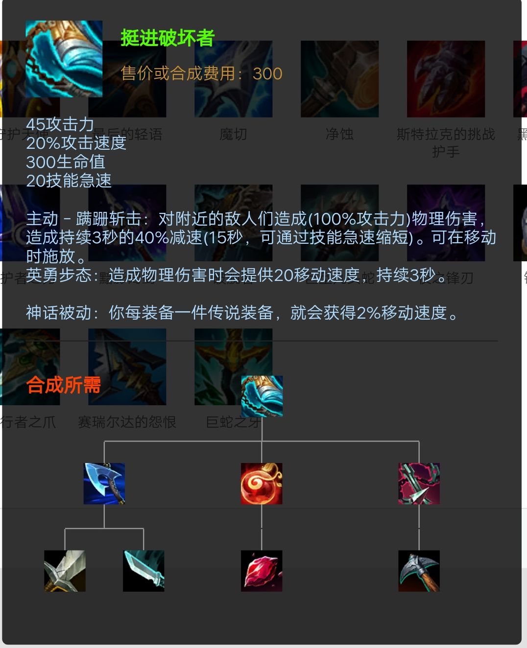 余小c 洛手对线剑姬最新出装思路