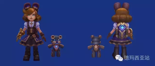 LOL亲女儿安妮全皮肤介绍：你看见我的小熊了么？