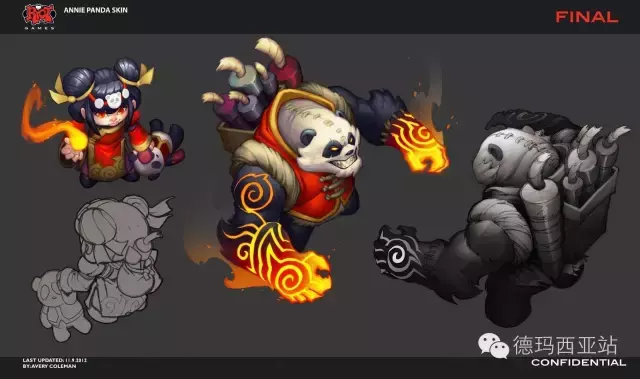 LOL亲女儿安妮全皮肤介绍：你看见我的小熊了么？